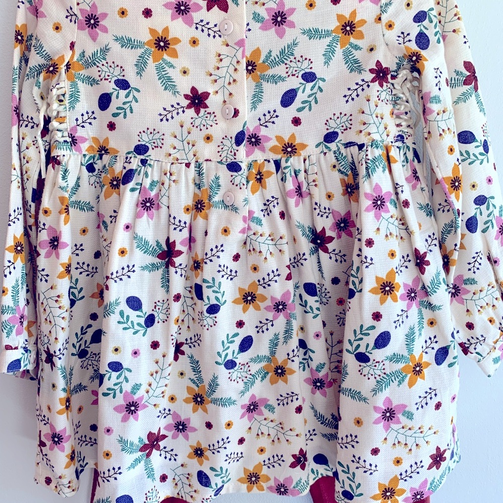 Boutique Fall Floral Matching Set - Picture 5 of 8